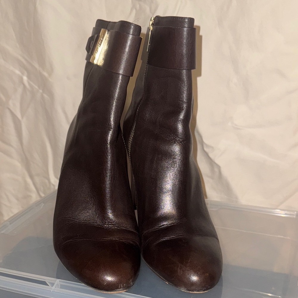 MICHAEL Michael Kors Dark Brown Ankle Boots